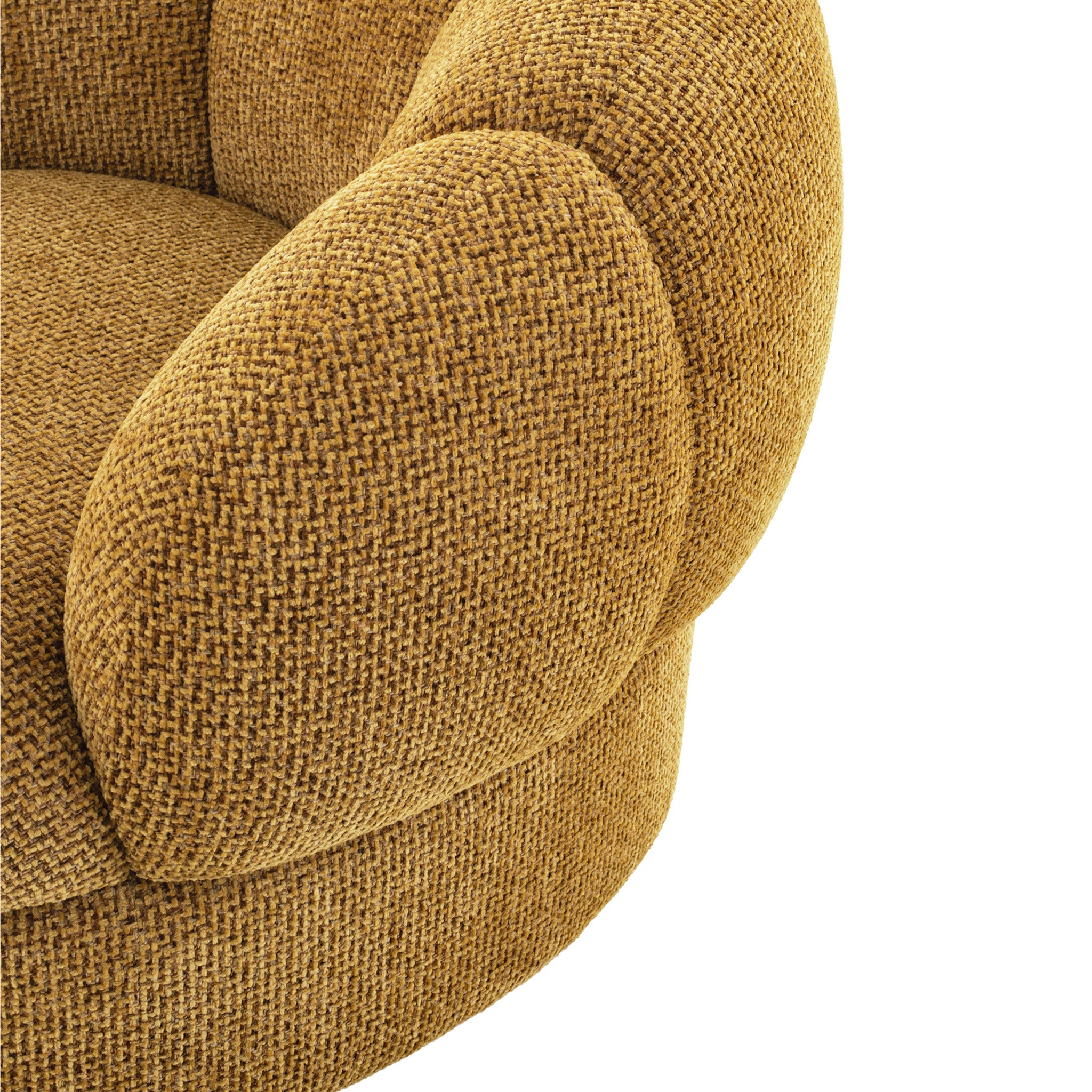Aviera Armchair - Honeycomb Ochre Armchair Iggy-Core