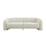 Alvyn 3 Seater Sofa - Woven Ivory Sofa Iggy-Core