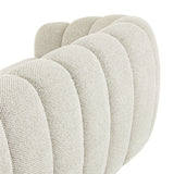 Alvyn 3 Seater Sofa - Woven Ivory Sofa Iggy-Core