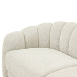 Alvyn 3 Seater Sofa - Woven Ivory Sofa Iggy-Core