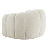 Alvyn Armchair - Woven Ivory Armchair Iggy-Core