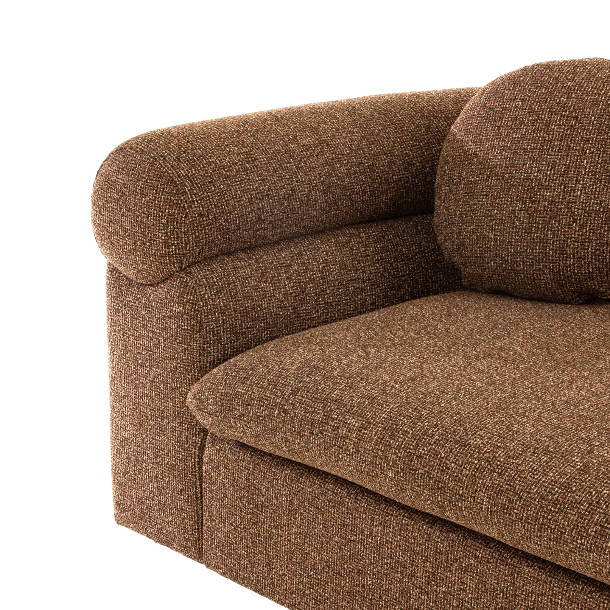 Aric 3 Seater Sofa - Verona Cinnamon Weave Sofa Iggy-Core