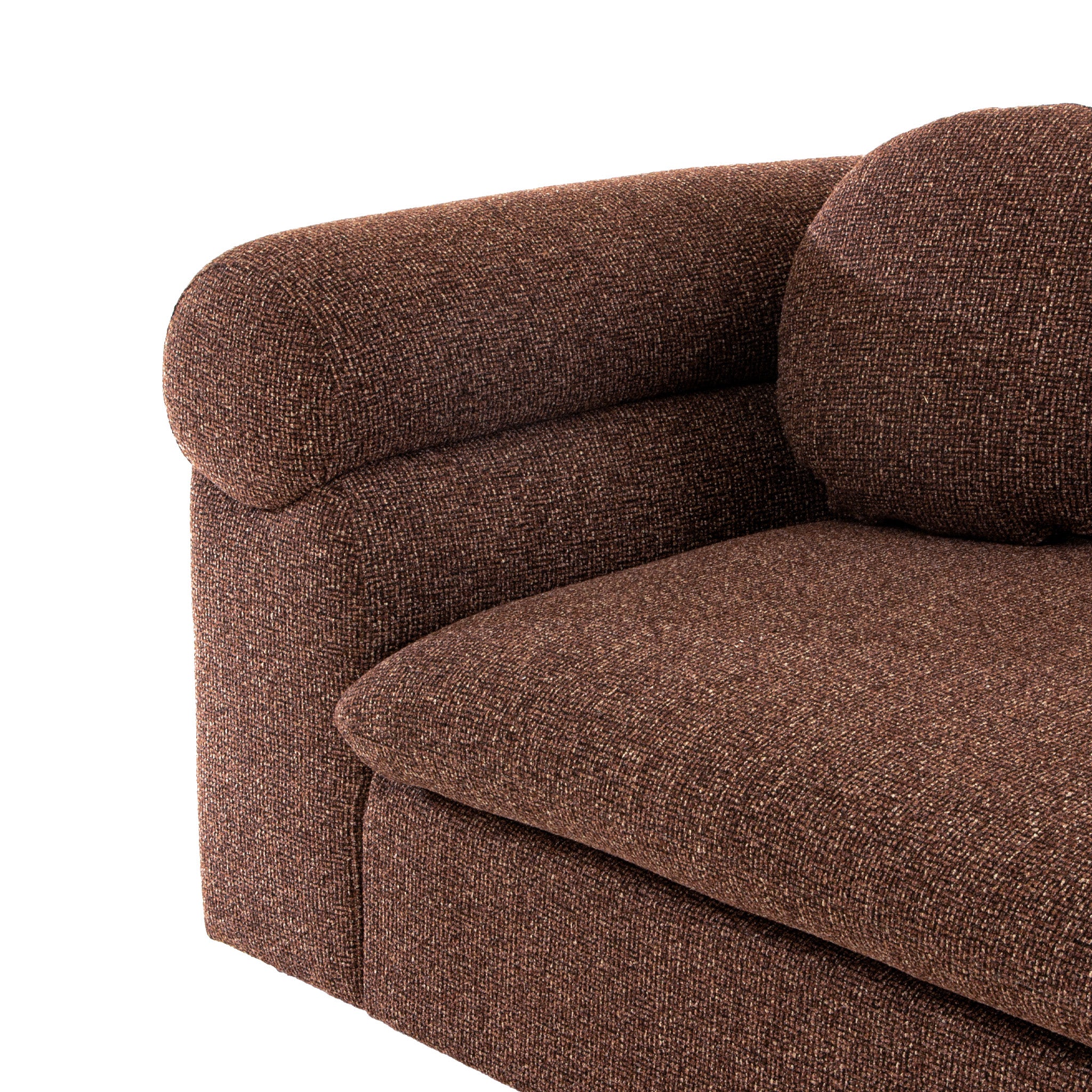 Aric 3 Seater Sofa - Verona Cinnamon Weave Sofa Iggy-Core