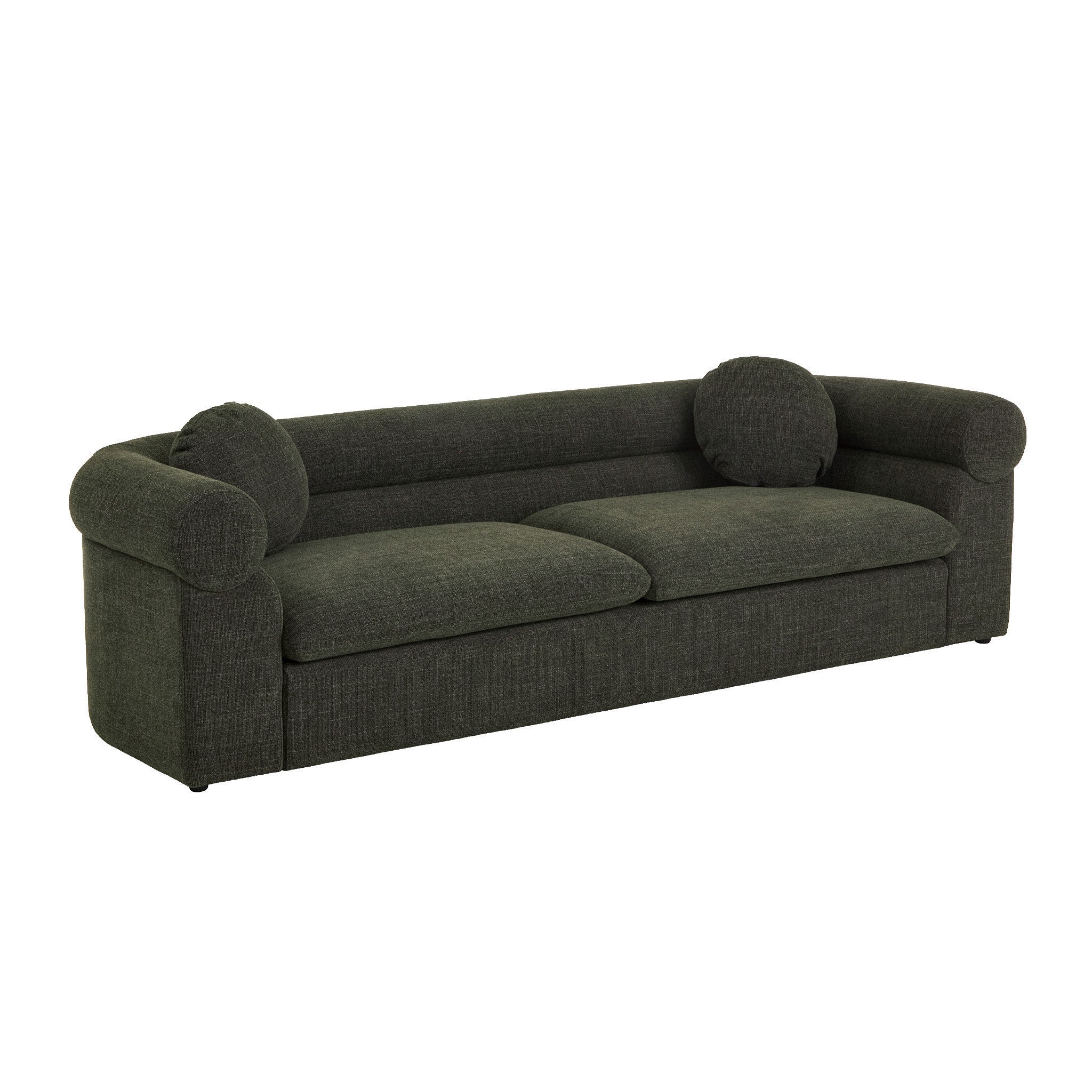 Aric 3 Seater Sofa - Kaitoke Green Sofa Iggy-Core