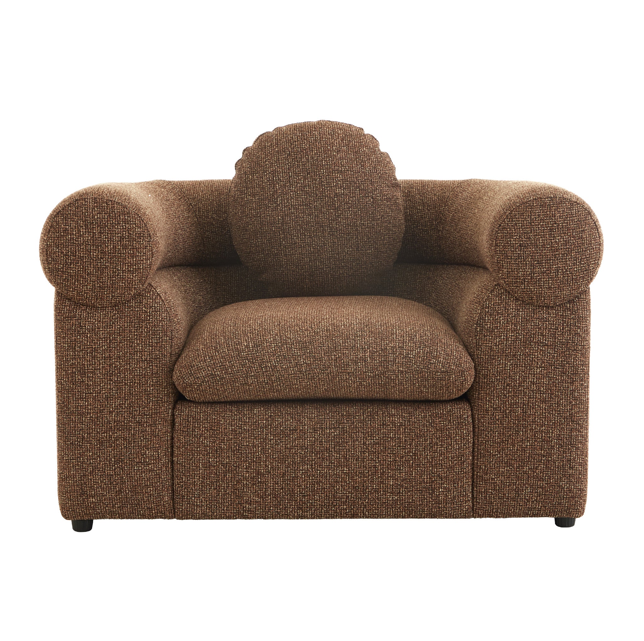 Aric Armchair - Verona Cinnamon Weave Armchair Iggy-Core