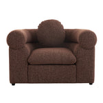 Aric Armchair - Verona Cinnamon Weave Armchair Iggy-Core