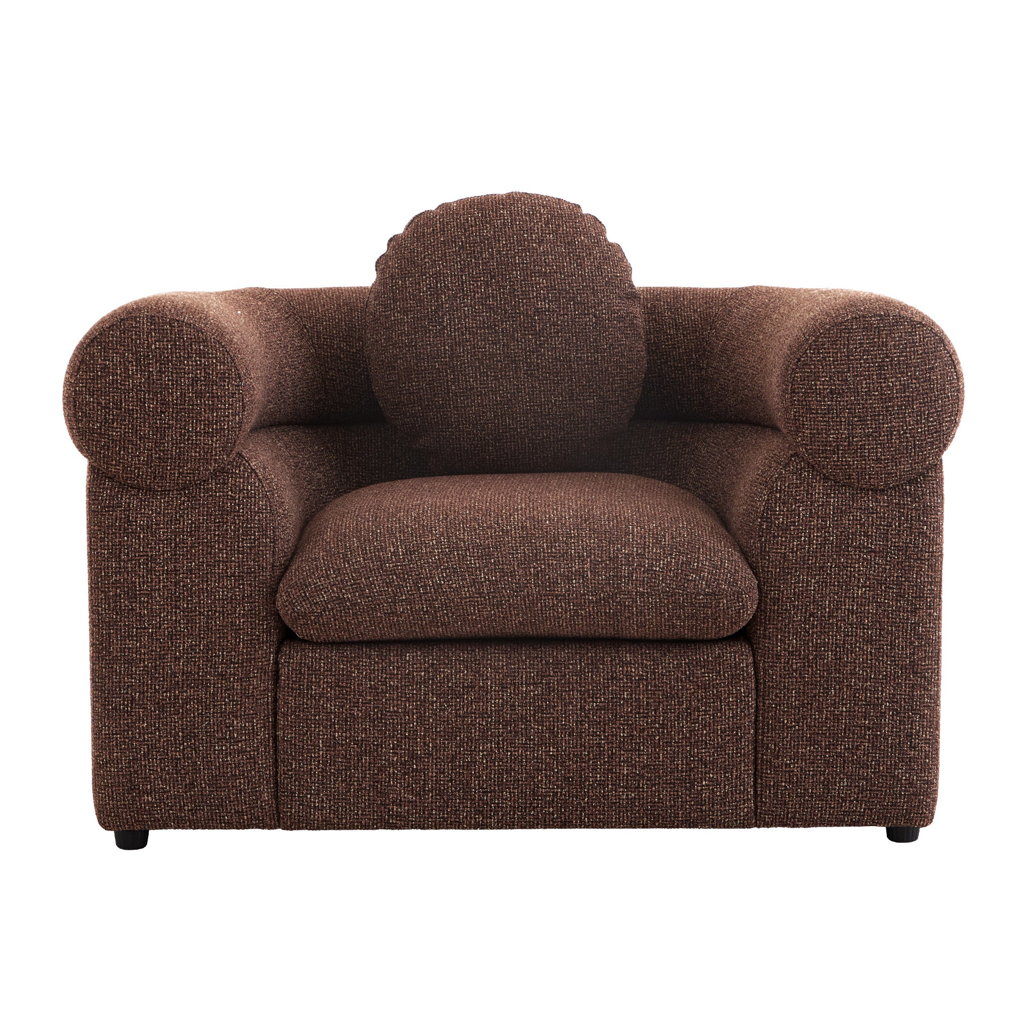 Aric Armchair - Verona Cinnamon Weave Armchair Iggy-Core