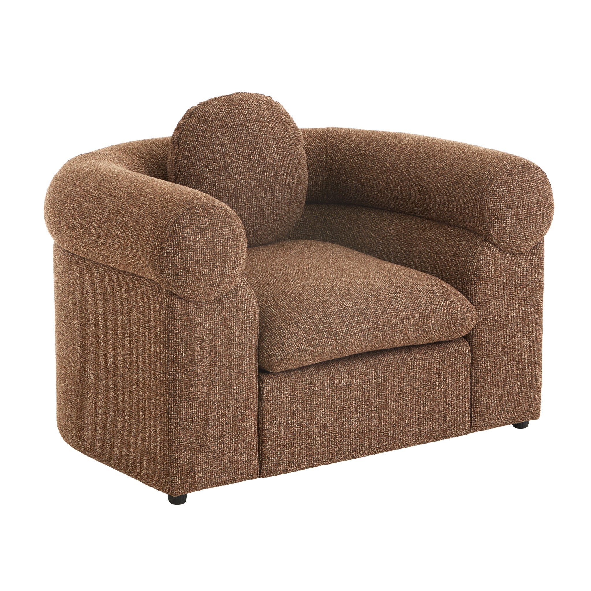 Aric Armchair - Verona Cinnamon Weave Armchair Iggy-Core