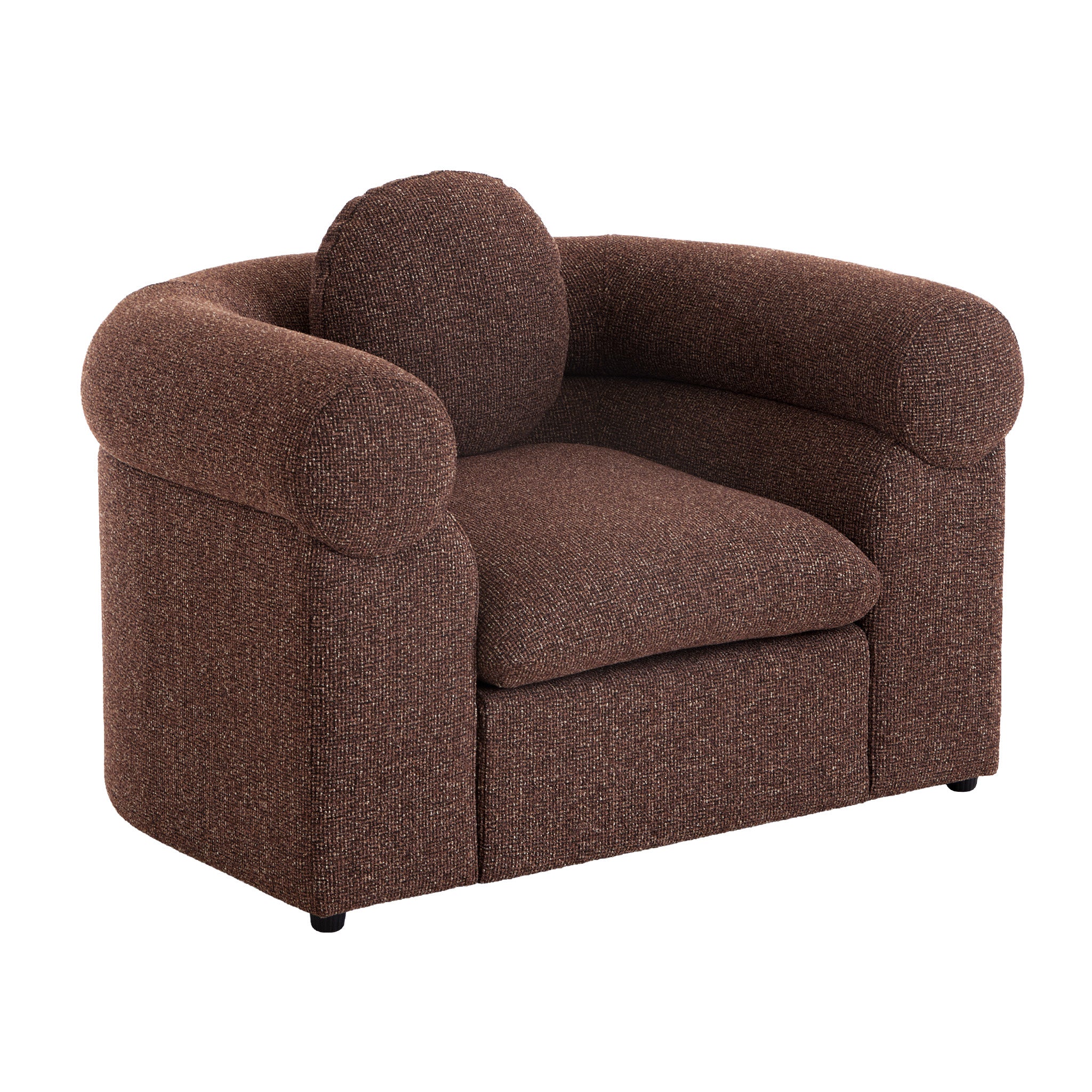 Aric Armchair - Verona Cinnamon Weave Armchair Iggy-Core