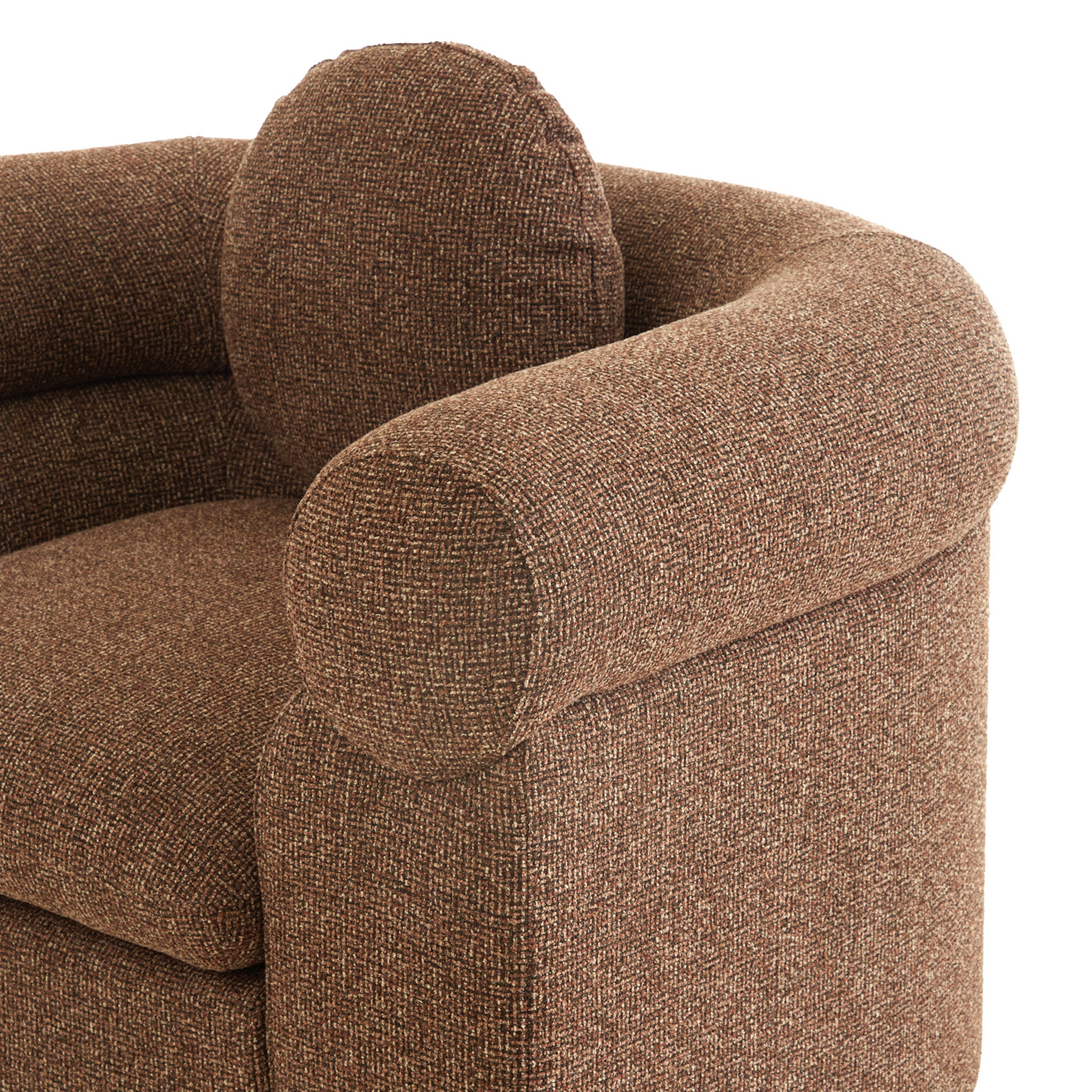 Aric Armchair - Verona Cinnamon Weave Armchair Iggy-Core