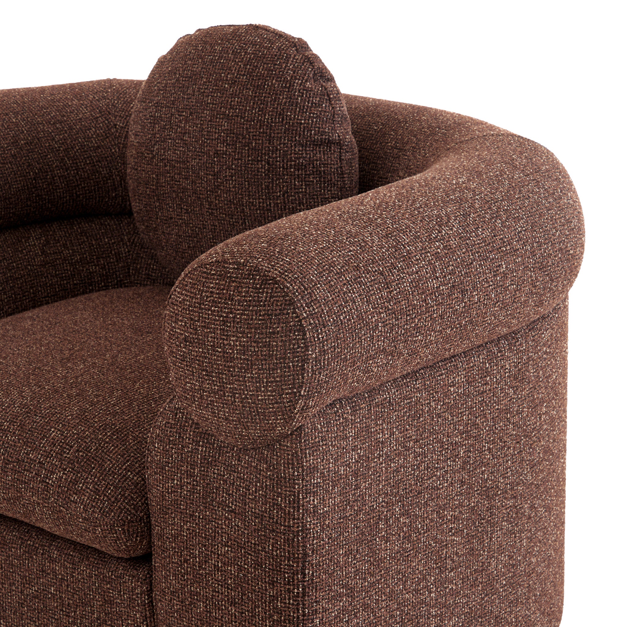Aric Armchair - Verona Cinnamon Weave Armchair Iggy-Core