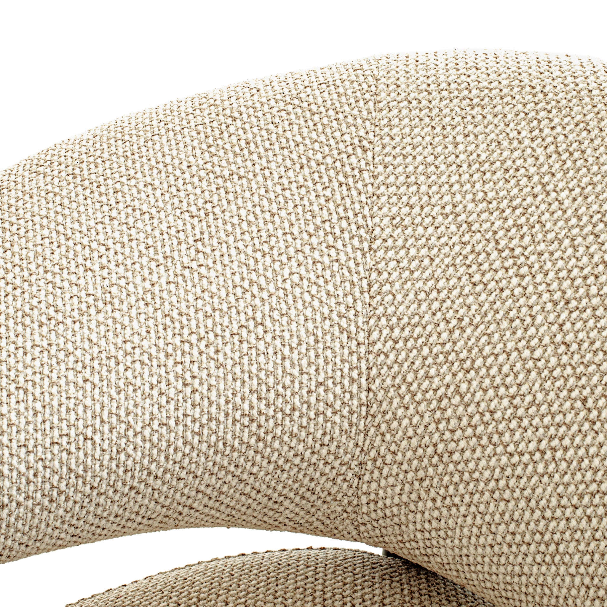 Estoria Dark Brown Armchair - Soft Beige Armchair Iggy-Core