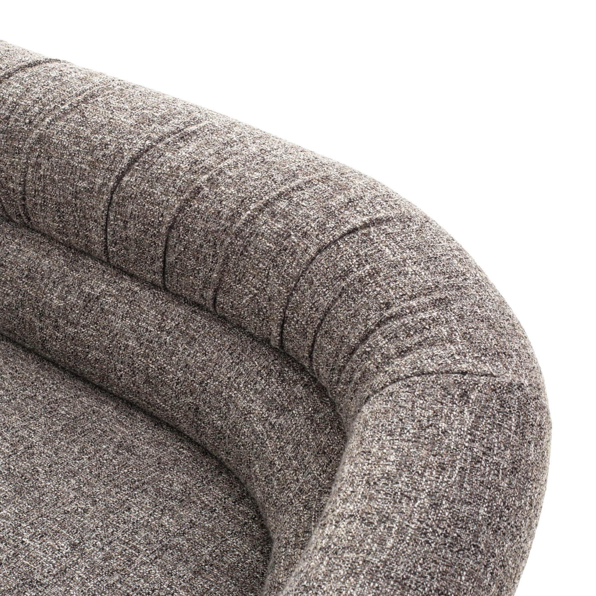 Mirevane Black 3 Seater Sofa - Shadow Grey Sofa Iggy-Core