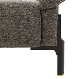 Mirevane Black 3 Seater Sofa - Shadow Grey Sofa Iggy-Core