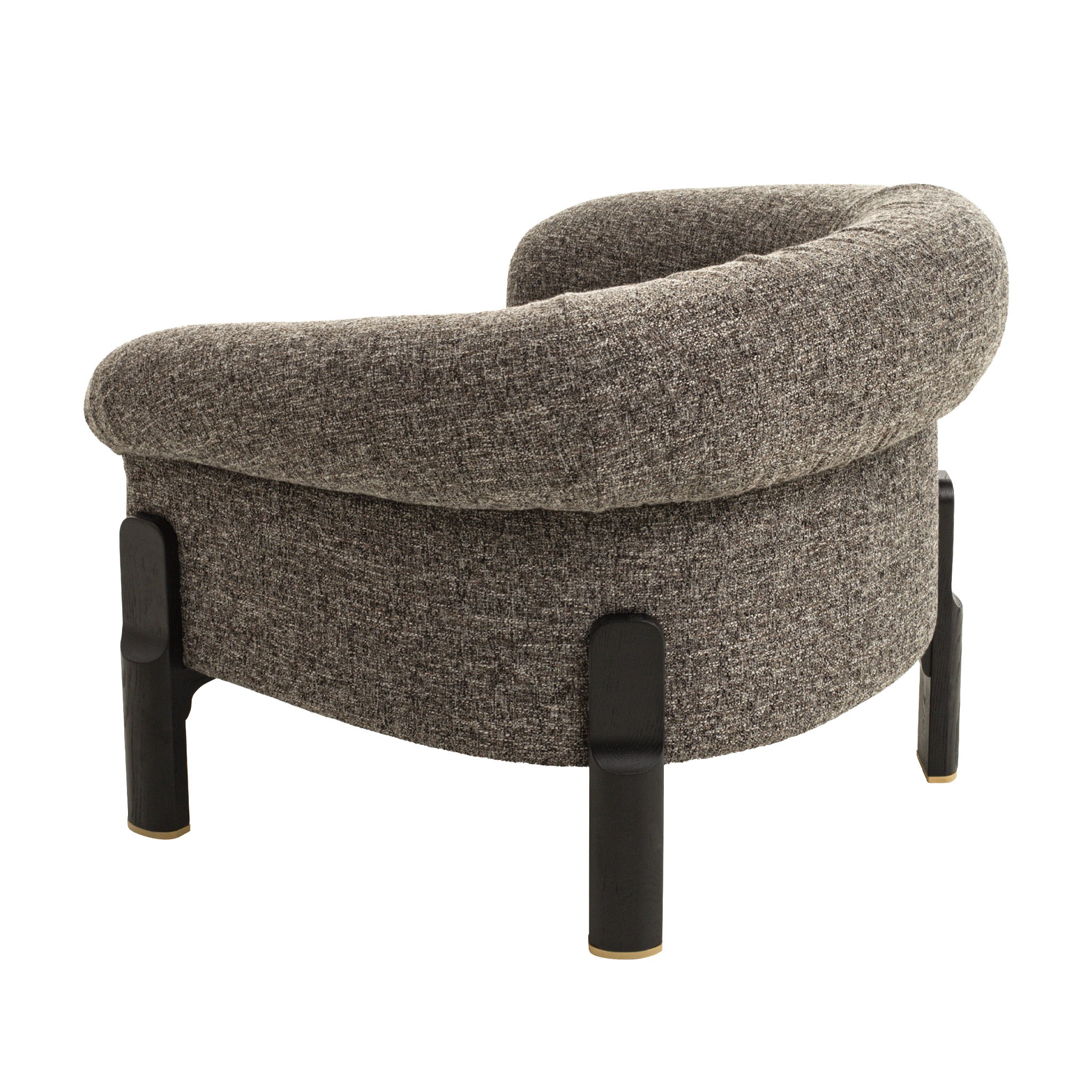 Mirevane Black Armchair - Shadow Grey Armchair Iggy-Core