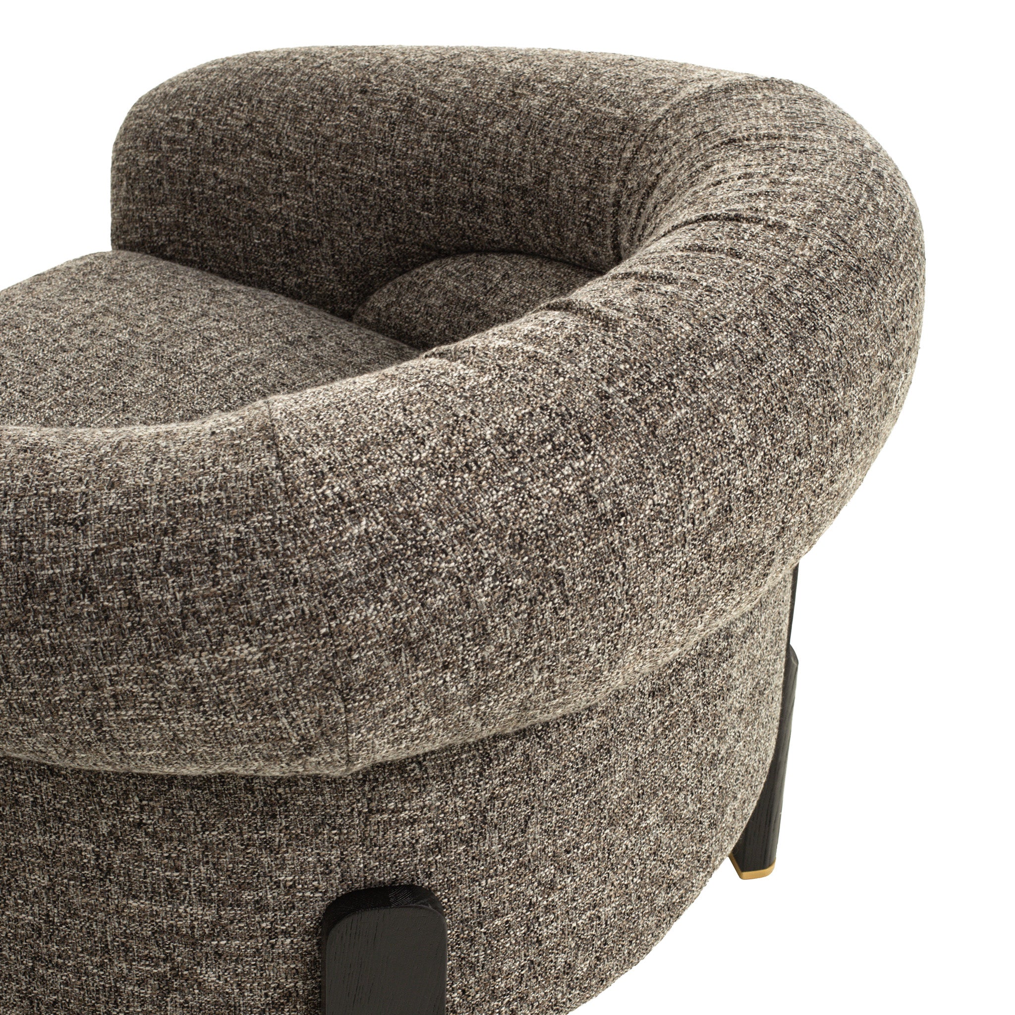 Mirevane Black Armchair - Shadow Grey Armchair Iggy-Core