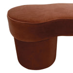 Avalin 1.6m Ottoman Bench - Burnt Brown Ottoman Freehold-Core