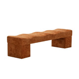 Rivaro 1.8m Ottoman Bench - Lila Copper Ottoman Freehold-Core