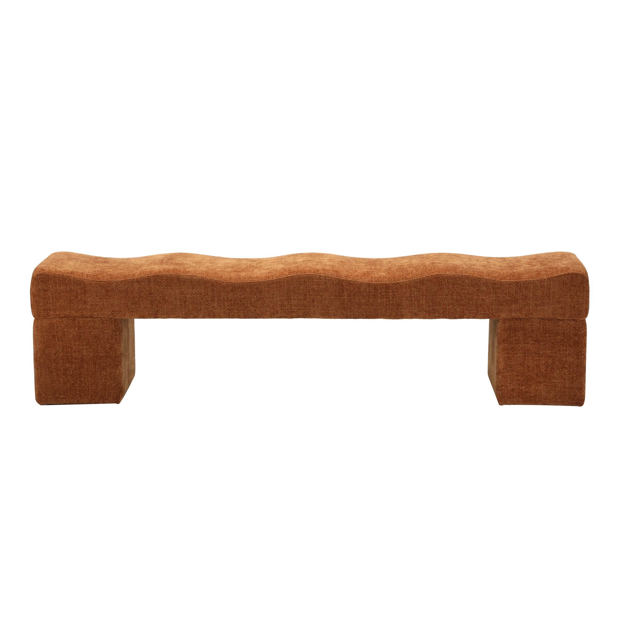 Rivaro 1.8m Ottoman Bench - Lila Copper Ottoman Freehold-Core