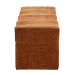 Rivaro 1.8m Ottoman Bench - Lila Copper Ottoman Freehold-Core