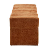 Rivaro 1.8m Ottoman Bench - Lila Copper Ottoman Freehold-Core