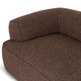 Carina Right Chaise Sofa - Verona Cinnamon Weave