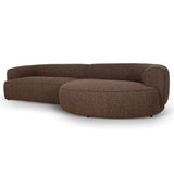 Carina Right Chaise Sofa - Verona Cinnamon Weave