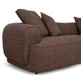 Carina Right Chaise Sofa - Verona Cinnamon Weave