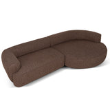 Carina Right Chaise Sofa - Verona Cinnamon Weave