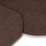 Carina Right Chaise Sofa - Verona Cinnamon Weave