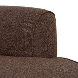 Carina Right Chaise Sofa - Verona Cinnamon Weave