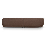 Carina Left Chaise Sofa - Verona Cinnamon Weave