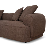 Carina Left Chaise Sofa - Verona Cinnamon Weave
