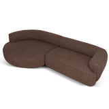 Carina Left Chaise Sofa - Verona Cinnamon Weave