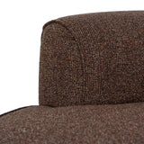 Carina Left Chaise Sofa - Verona Cinnamon Weave