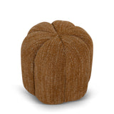 Calvion Low Ottoman - Ginger Brown