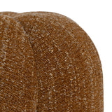 Calvion Low Ottoman - Ginger Brown