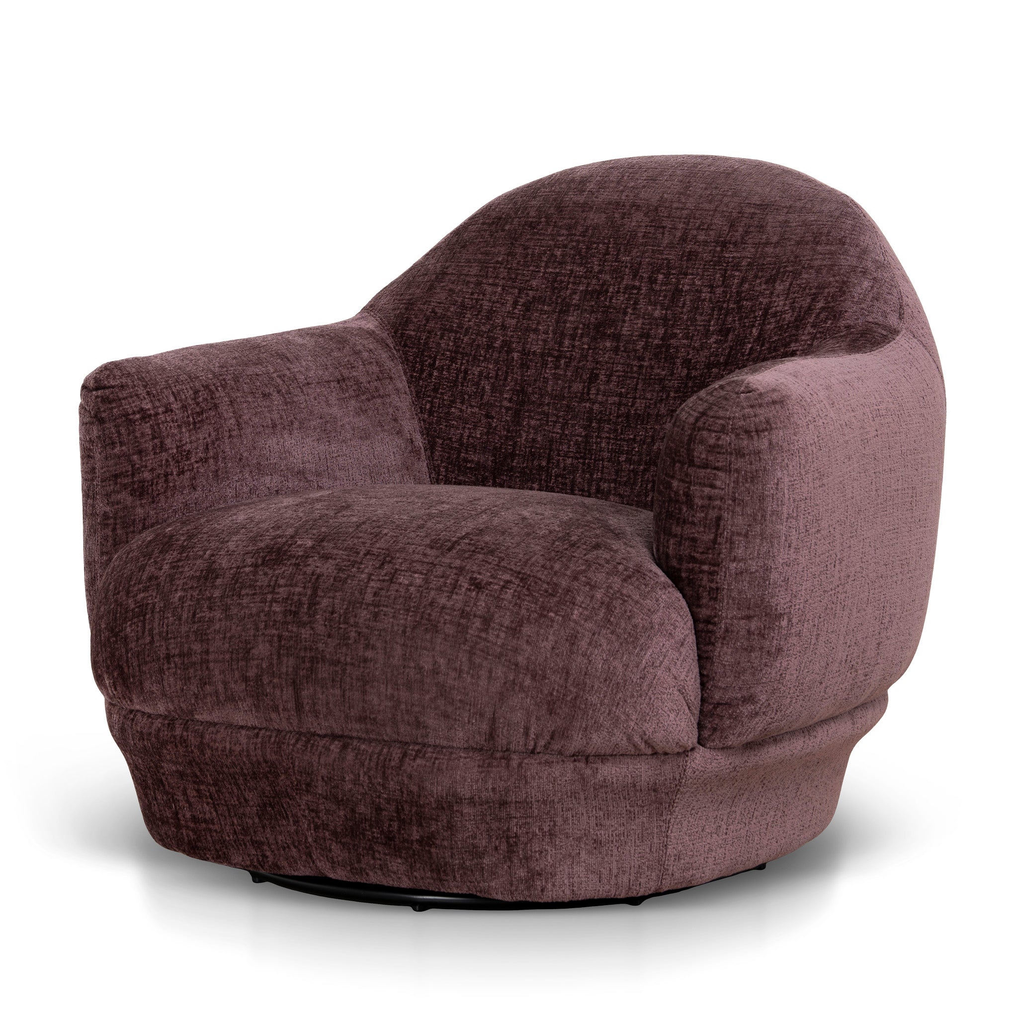 Esmora Swivel Armchair - Plum Armchair KJ Sofa-Core