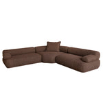 Solara Modular Corner Sofa - Verona Cinnamon Weave Corner Sofa KJ Sofa-Core