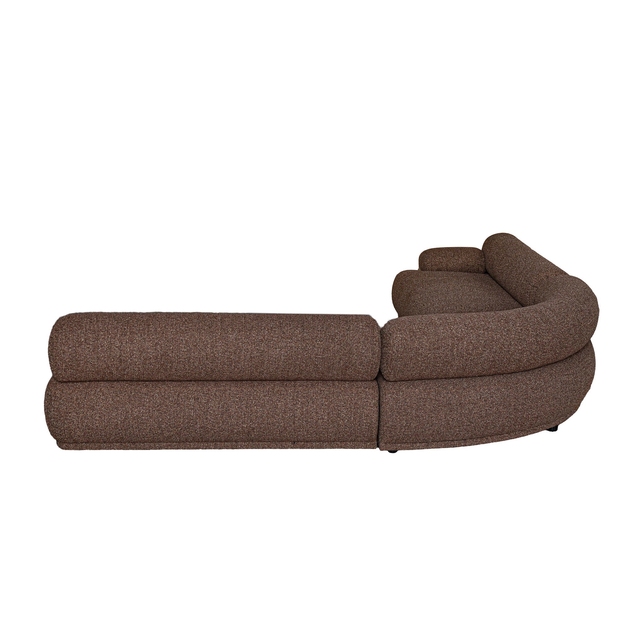 Solara Modular Corner Sofa - Verona Cinnamon Weave Corner Sofa KJ Sofa-Core