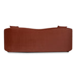 Ex Display - Brunora 3 Seater Sofa - Burnt Maroon Sofa Casa-Core