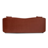 Ex Display - Brunora 3 Seater Sofa - Burnt Maroon Sofa Casa-Core