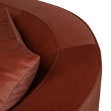 Ex Display - Brunora 3 Seater Sofa - Burnt Maroon Sofa Casa-Core