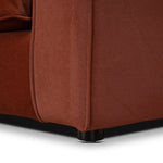 Ex Display - Brunora 3 Seater Sofa - Burnt Maroon Sofa Casa-Core
