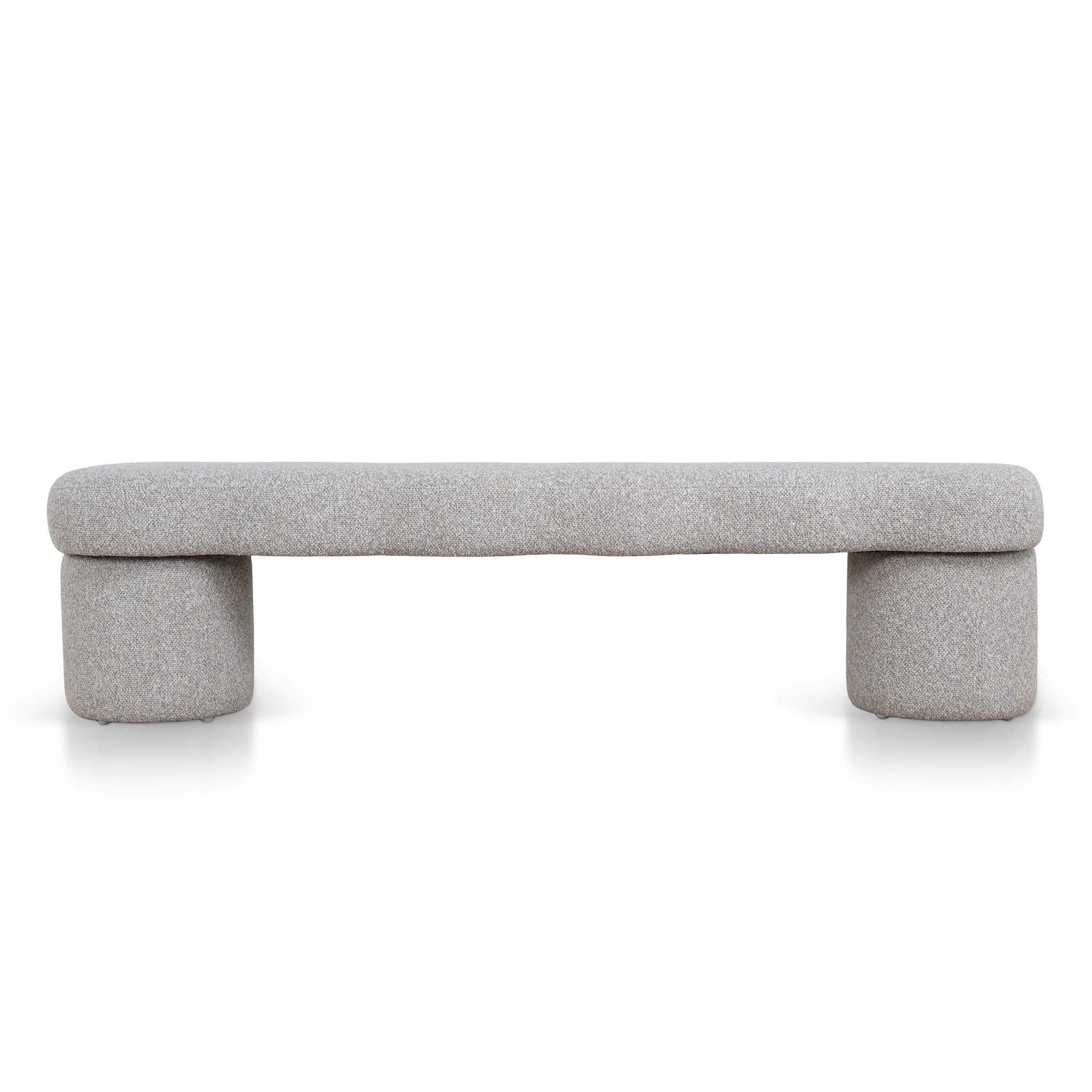 Avalin 1.6m Ottoman Bench - Clay Grey Ottoman Freehold-Core