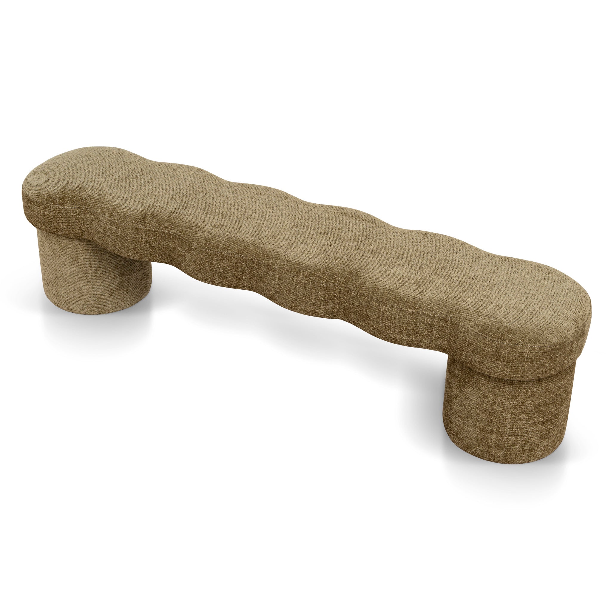 Avalin 1.6m Ottoman Bench - Lila Olive Ottoman Freehold-Core