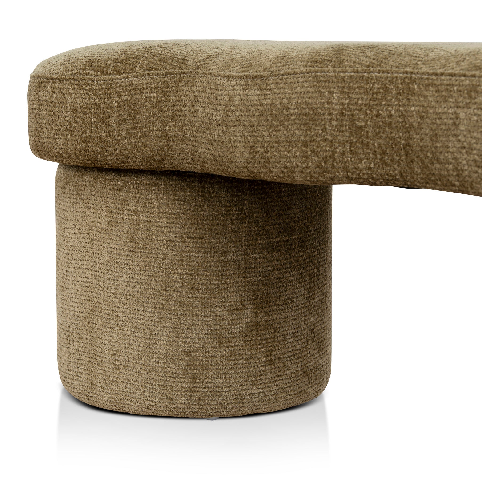 Avalin 1.6m Ottoman Bench - Lila Olive Ottoman Freehold-Core
