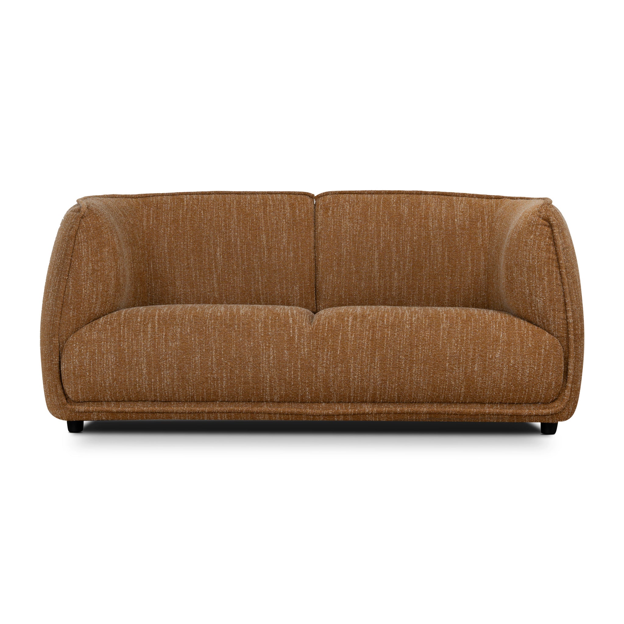 Chapman 2 Seater Fabric Sofa - Ginger Brown K Sofa-Core