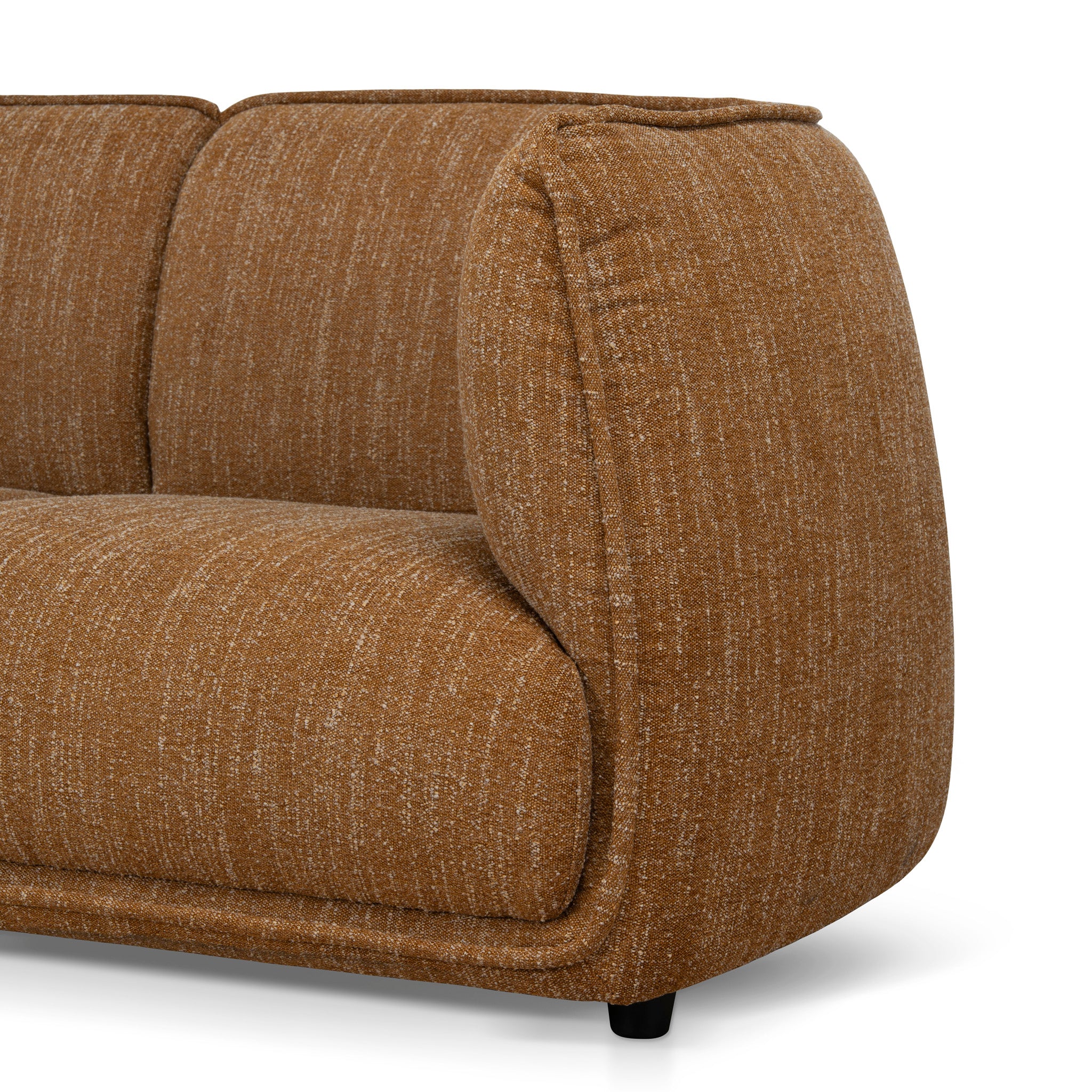 Chapman 2 Seater Fabric Sofa - Ginger Brown K Sofa-Core