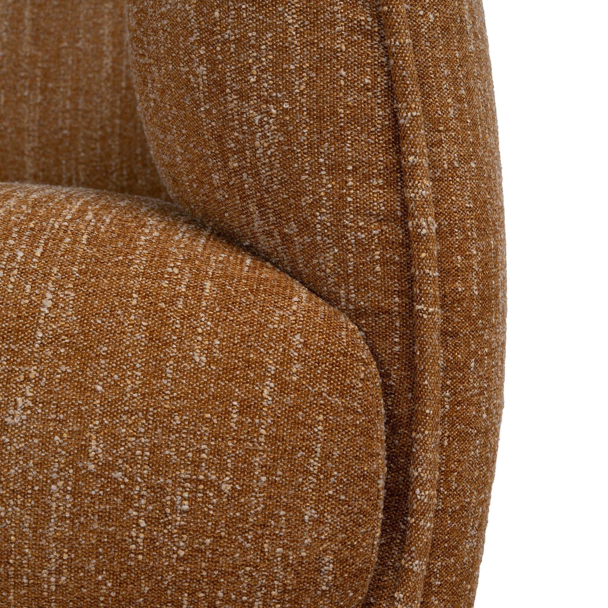 Chapman 2 Seater Fabric Sofa - Ginger Brown K Sofa-Core